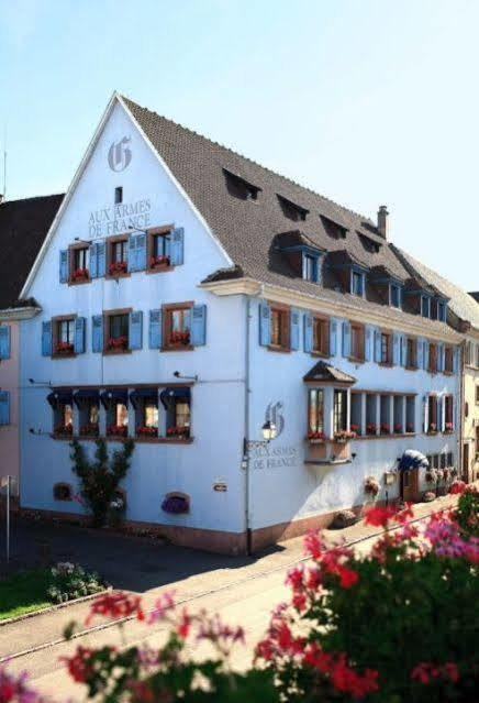 Aux Armes De France Otel Ammerschwihr Dış mekan fotoğraf